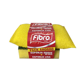 Esponja No Raya + Lisa (2 unidades)