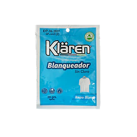 Blanqueador 20 grs