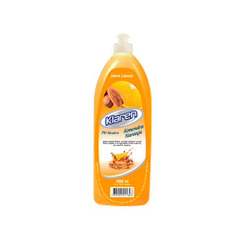 Jabón liquido 1 lt almendra naranja