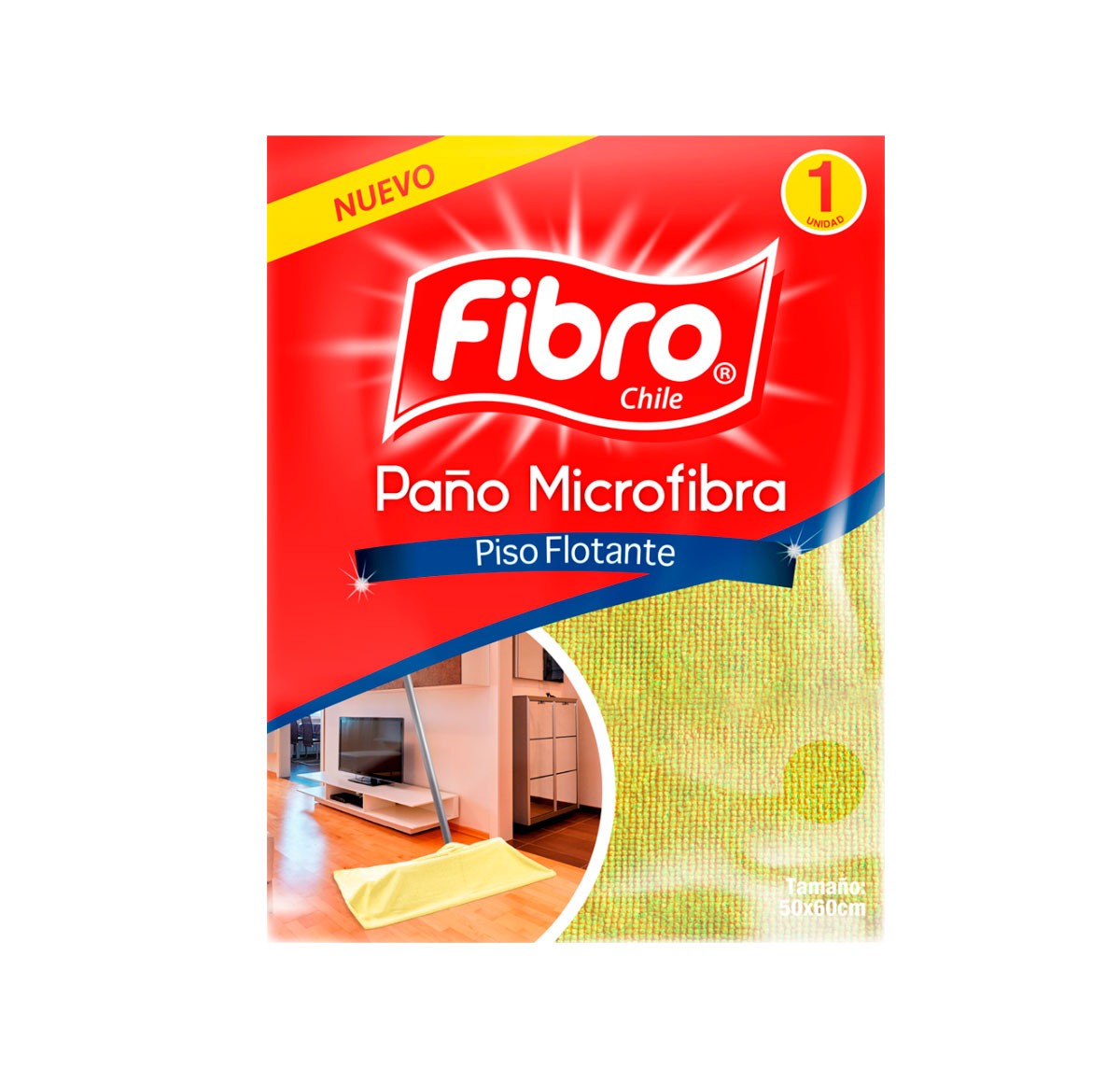 Paño de microfibra piso flotante