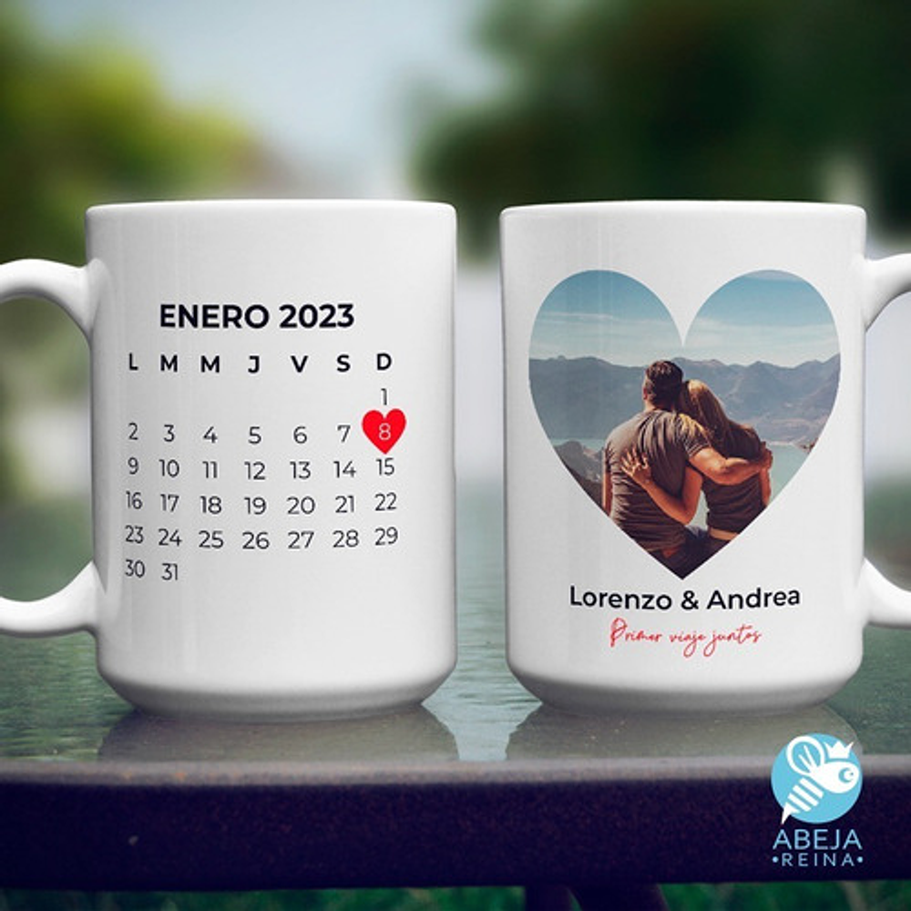 Taza regalo de aniversario