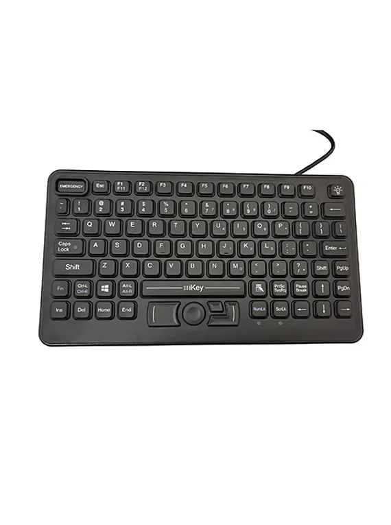 iKey SL-86-911-FSR-USB - Clavier industriel avec Touche d'urgence et rétroéclairage