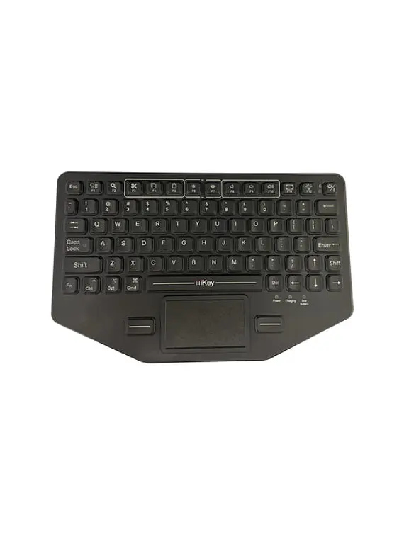 iKey BT-79-TP-IOS-SLIM - Teclado Bluetooth Robusto para iOS