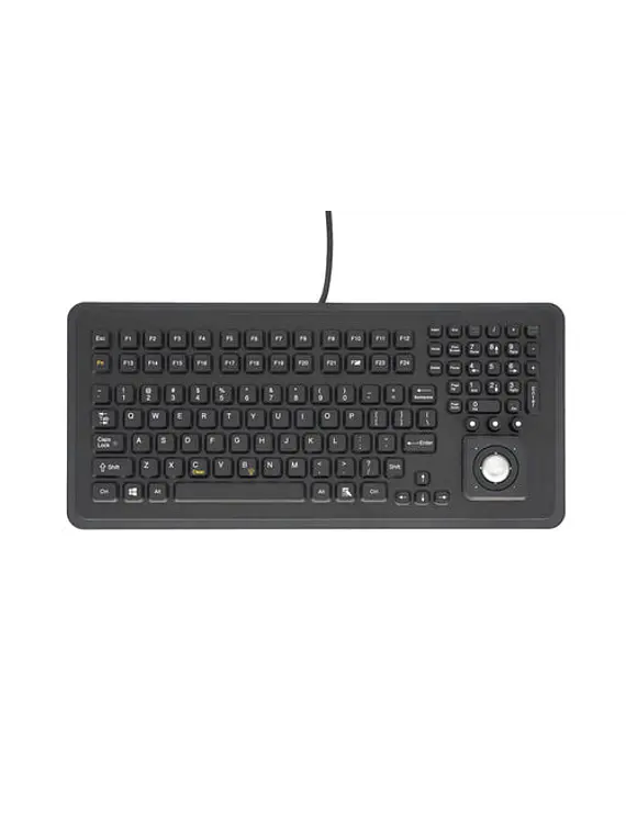 iKey PMU-5K-TB - Teclado de Montagem em Painel com Trackball