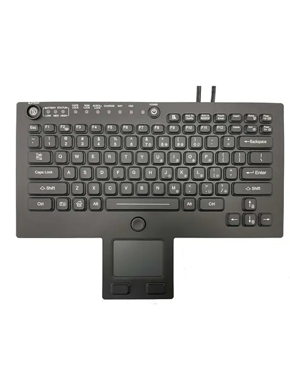 iKey TMLT-890-TP-OEM - Teclado Militar OEM Fino com Touchpad