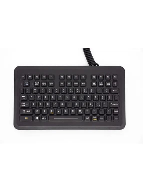 iKey SLP-88 - Teclado Compacto Retroiluminado de Montagem em Painel