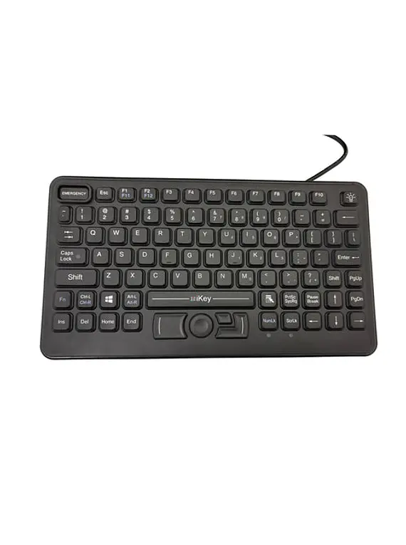 iKey SLP-86-911-FSR - Teclado de Montagem em Painel com Tecla de Emergência