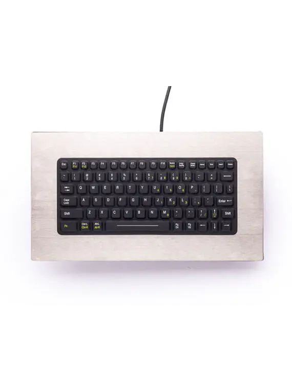iKey SLP-81 - Teclado Industrial Compacto Retroiluminado em Aço Inoxidável