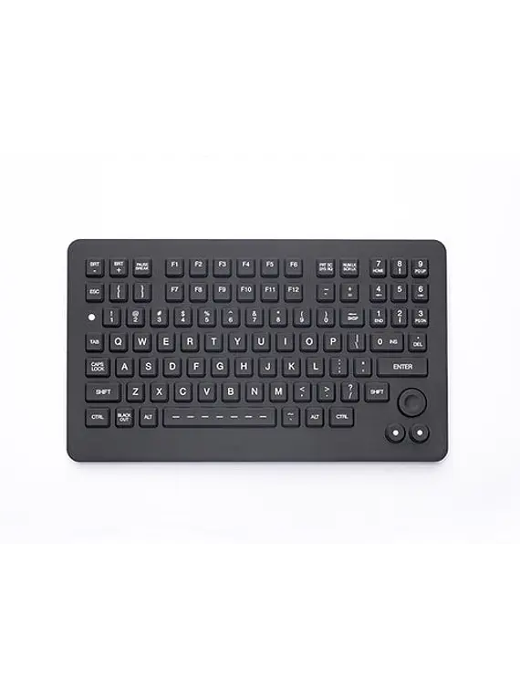 iKey SLK-880-FSR-OEM - Teclado Militar OEM Retroiluminado Compacto