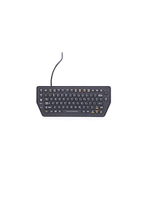 iKey SLK-79-FSR - Teclado compacto retroiluminado con resistencia sensible a la fuerza (FSR)