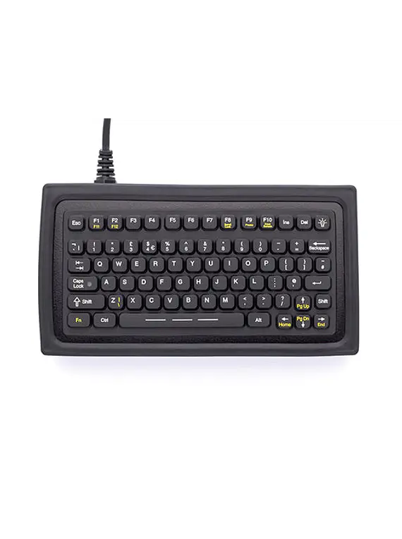 iKey SL-75 - Teclado compacto robusto retroiluminado