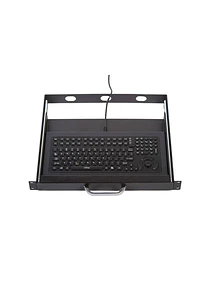iKey RDC-5K-FSR-USB-H - Gaveta de rack com teclado e FSR