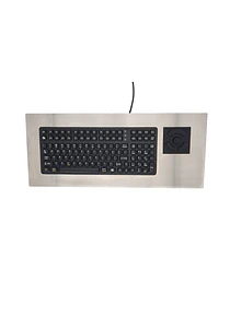 iKey PM-2000-FSR - Teclado para Montagem em Painel com Resistor Sensível à Força - Aço Inoxidável