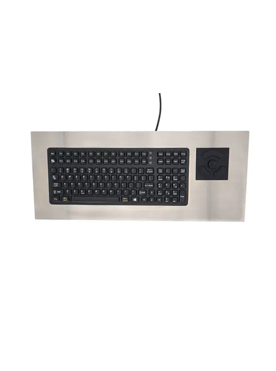 iKey PM-2000-FSR - Teclado para Montagem em Painel com Resistor Sensível à Força - Aço Inoxidável
