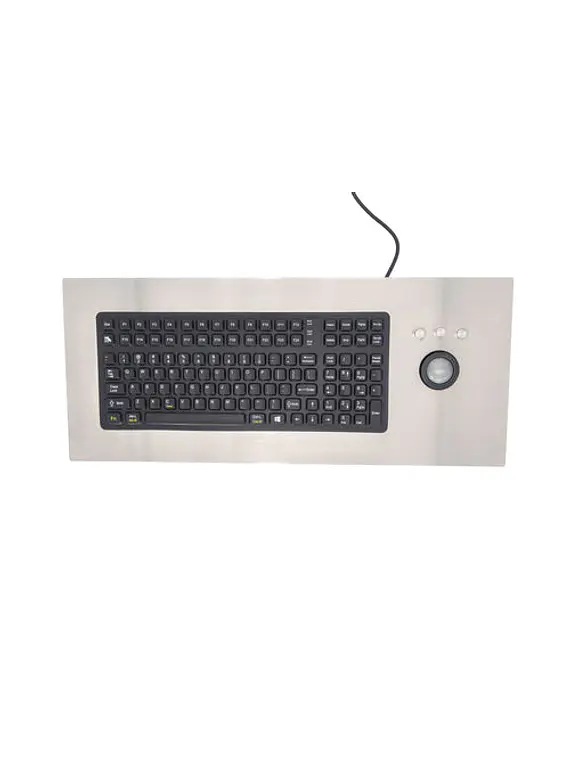 iKey PM-2000-TB - Teclado para Montagem em Painel com Trackball