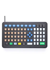 iKey PM-72 - Teclado para Montagem em Painel com Teclas Sobredimensionadas
