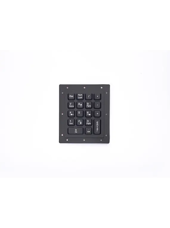 iKey KYB-18-OEM - Teclado Numérico Industrial OEM em Borracha de Silicone