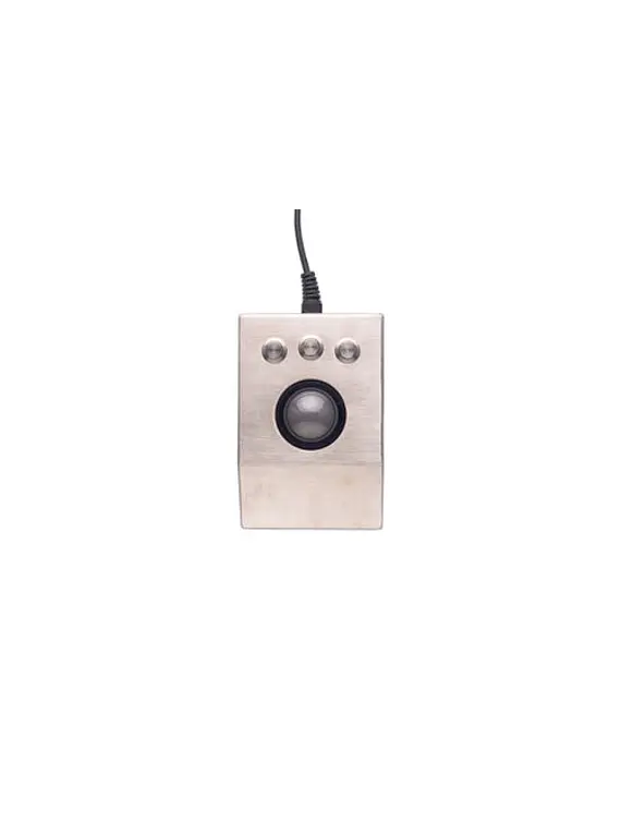 iKey DT-TB - Trackball Ótico em Aço Inoxidável