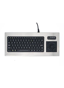 iKey DT-810-FSR - Teclado Compacto em Aço Inoxidável com Resistor Sensível à Força (FSR)