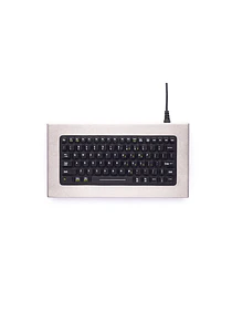 iKey DT-81 - Teclado Industrial Compacto em Aço Inoxidável