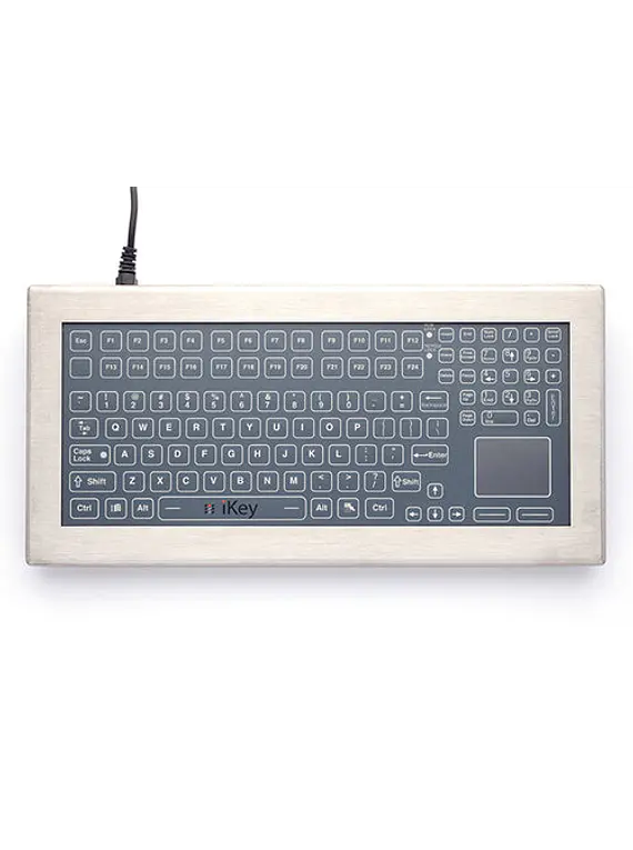 iKey DT-5K-MEM-TP - Teclado de Membrana com Touchpad