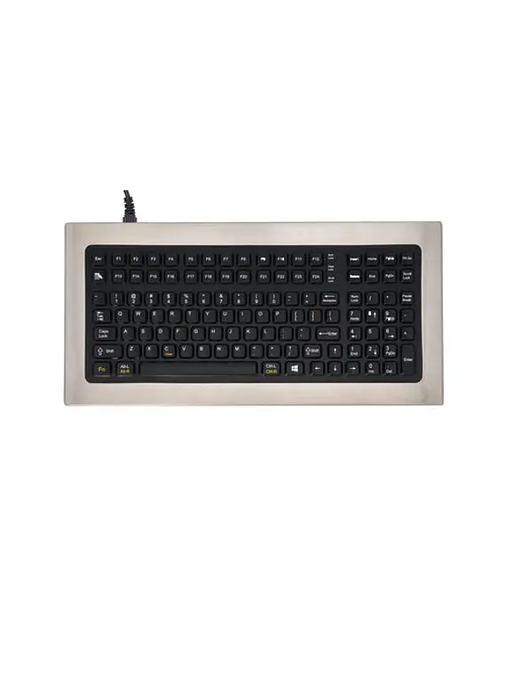iKey DT-1000 - Teclado em Aço Inoxidável
