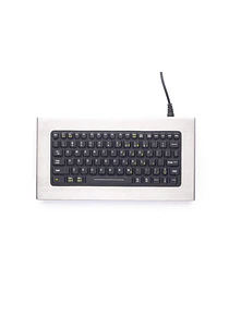iKey DBL-81 - Teclado Retroiluminado em Caixa de Aço Inoxidável