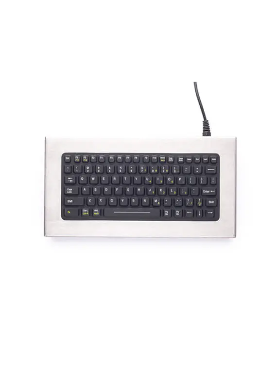 iKey DBL-81 - Teclado Retroiluminado em Caixa de Aço Inoxidável
