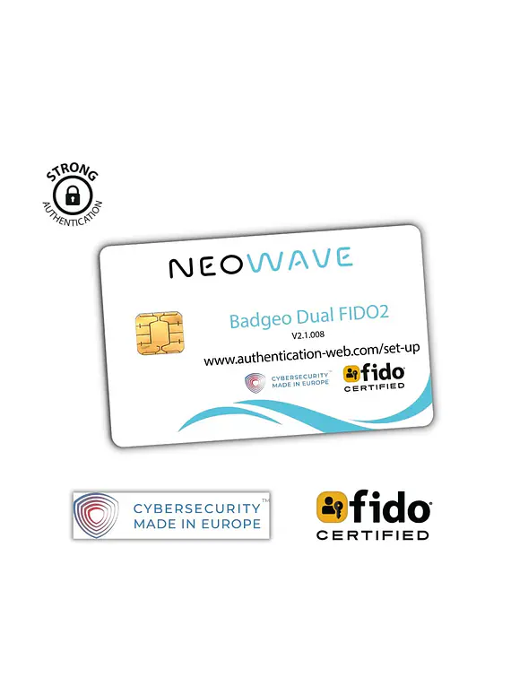 NEOWAVE BADGEO DUAL FIDO2