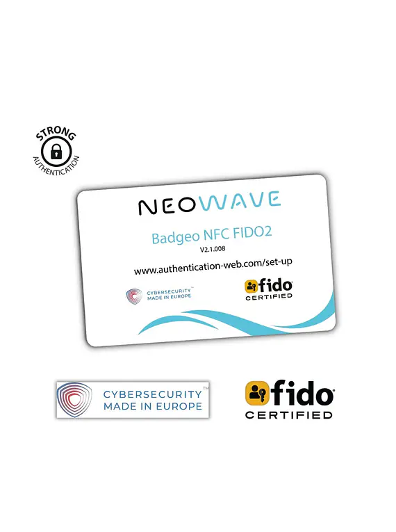 NEOWAVE BADGEO NFC FIDO2