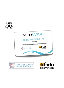 NEOWAVE BADGEO NFC FIDO2 + OTP