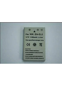 Bateria para Nikon Coolpix 3700/4200/5200/5900/7900/P-Series