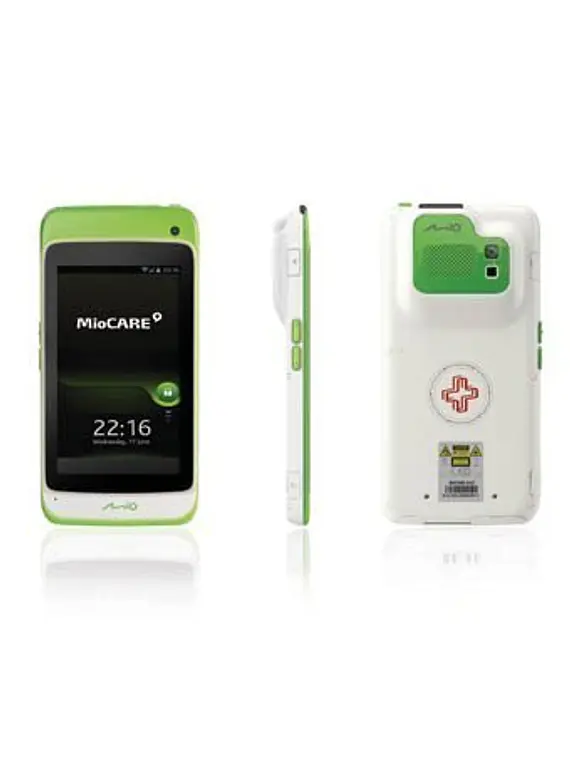 Mitac MioCare A335 3G com Leitor 2D, NFC e RFID