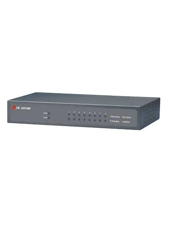 Switch LGE LS3108P 8 Portas 10/100 Mbps