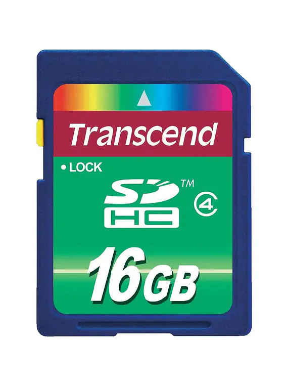 Cartão de Memória SDHC Transcend 16 GB Classe 4