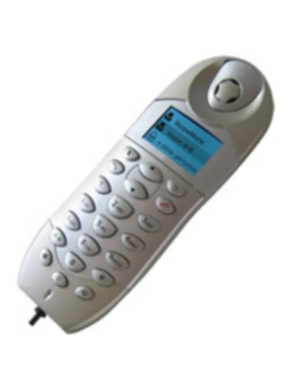 Telefone USB Skype USB-P5D com Ecrã LCD