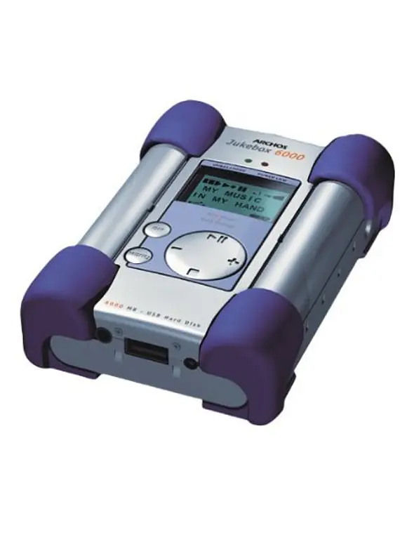 Leitor MP3 Archos Jukebox 6000 6 GB
