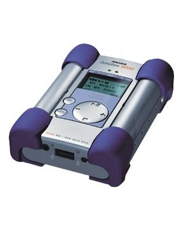 Leitor MP3 Archos Jukebox 6000 6 GB