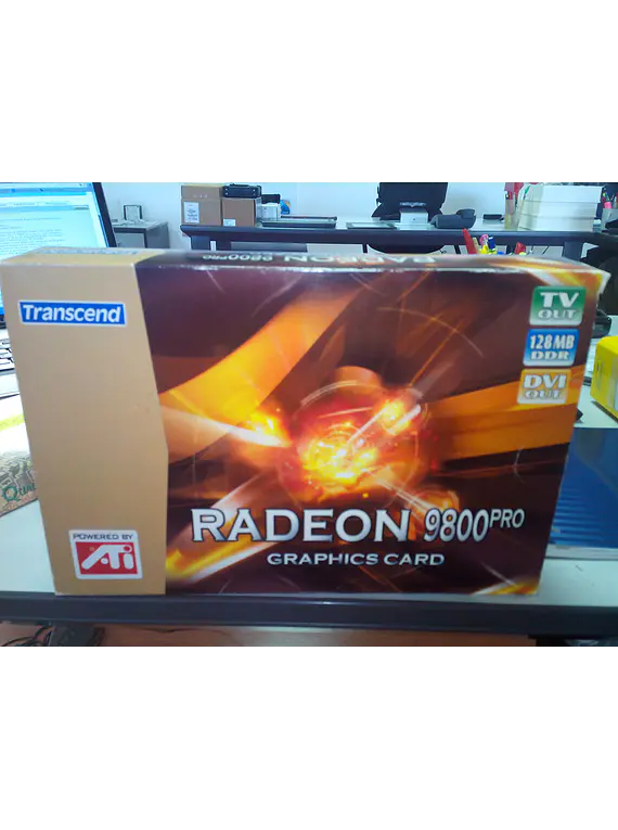 Placa Gráfica Transcend Radeon 9800 Pro 128 MB AGP