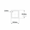 Cuadrado 20x20x2,0x6000
