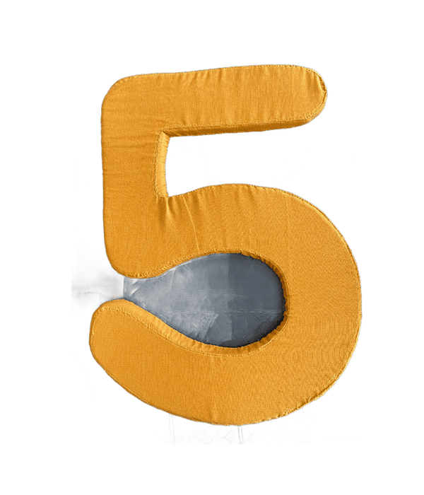 Números de Tela Reutilizables