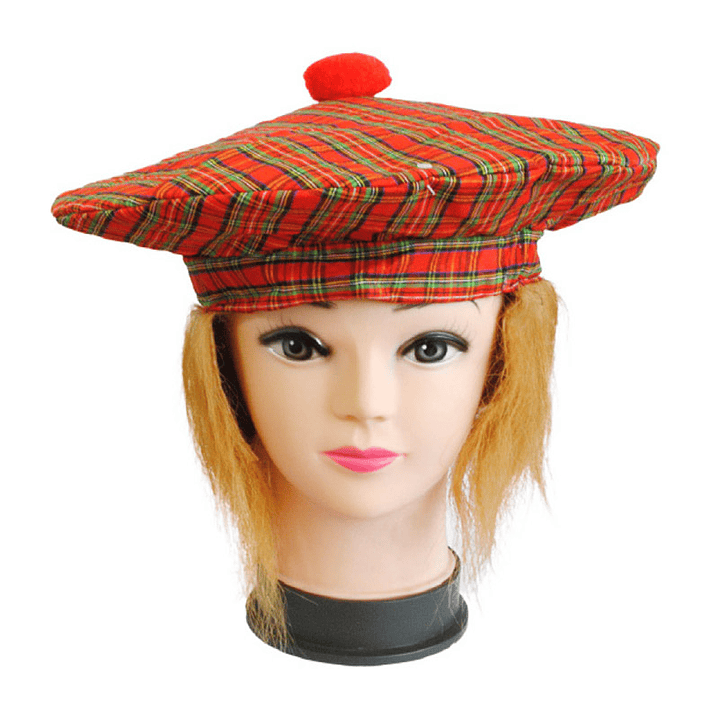 Gorro Escoces Con Pelo 1 Uni