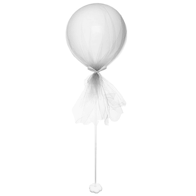 Set Deco Globo Blanco 1 Uni