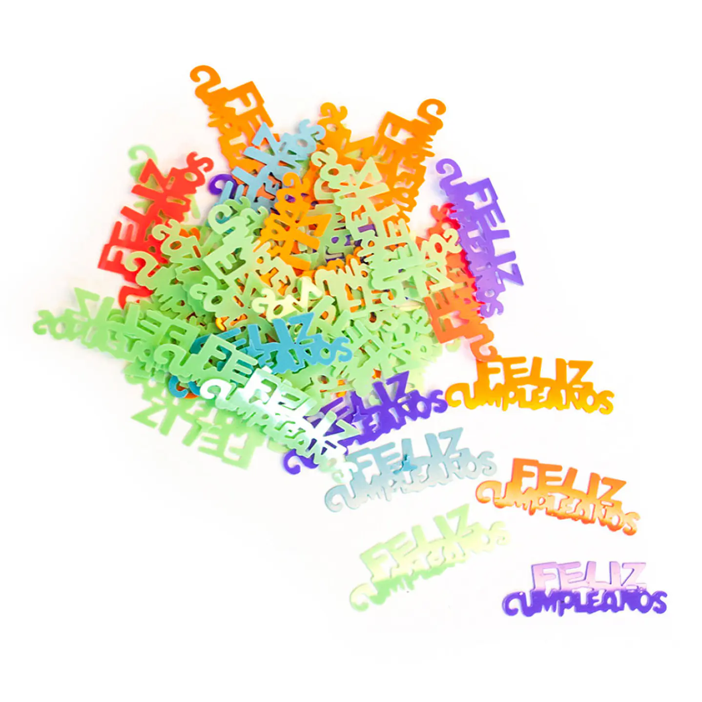 Confetti 15 gr. Feliz Cumpleaños Neón 1 Uni