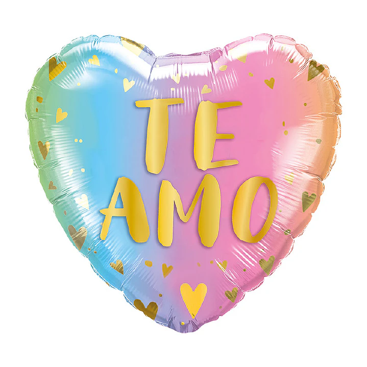 Globo Corazón Te Amo Pastel 1 Uni