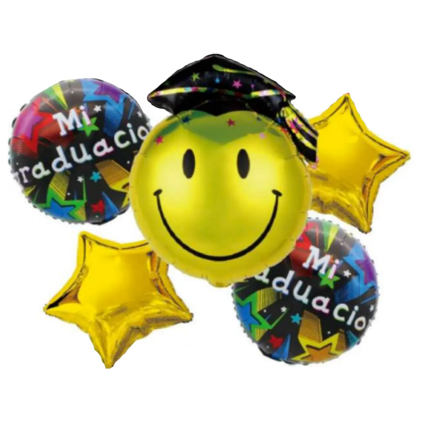 Set 5 Globos Mi Graduación 1 Uni