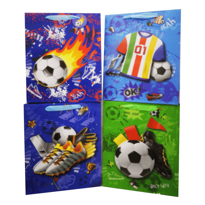 Bolsa de Regalo Fútbol Mediana 1 Uni