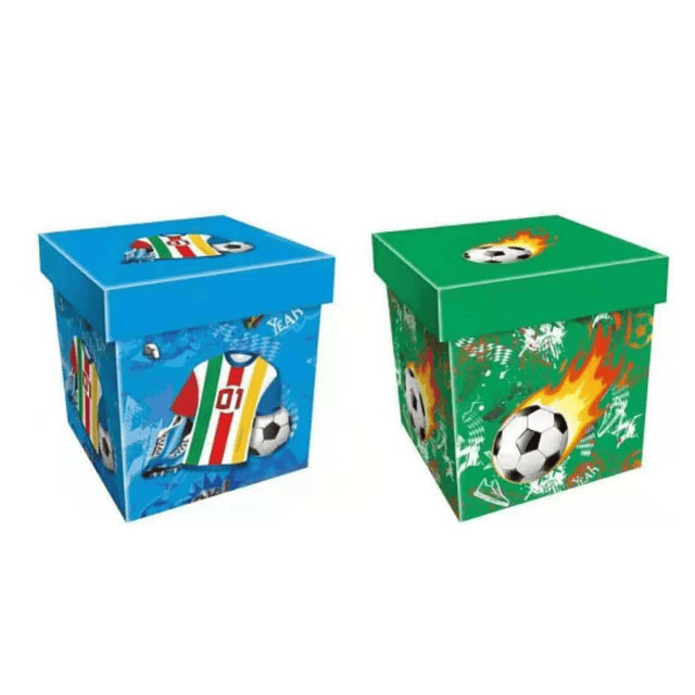 Caja de Regalo Fútbol 22cm 1 Uni
