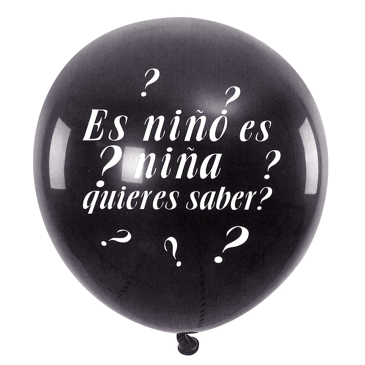 Globo Quieres Saber Es Niño/Niña 1 Uni 2