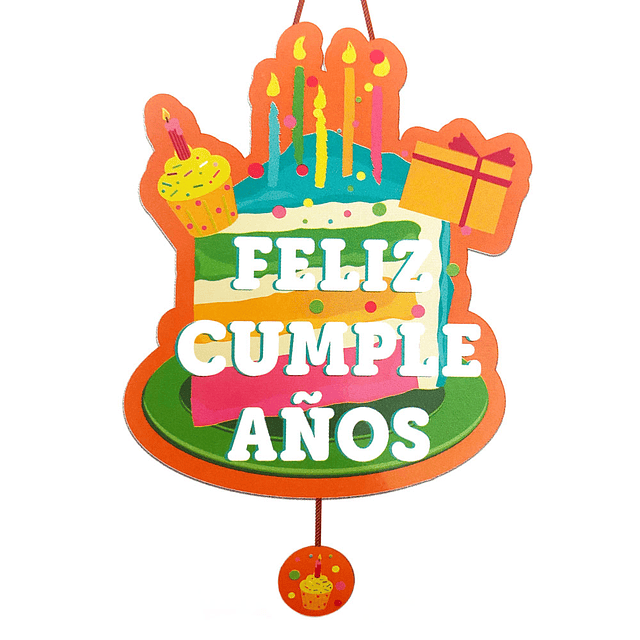 Piñata Feliz Cumpleaños Cake 1 Uni